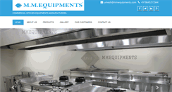 Desktop Screenshot of mmequipments.com